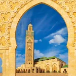 Excursion privée à Casablanca : le minaret de la mosquée Hassan II