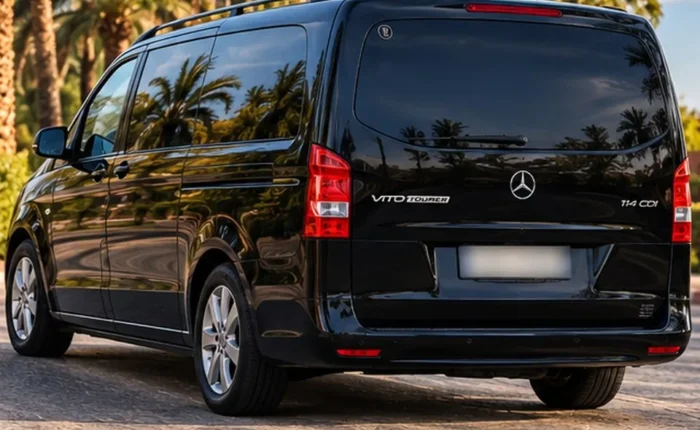 Mercedes Vito for the Marrakech to Essaouira private transfer